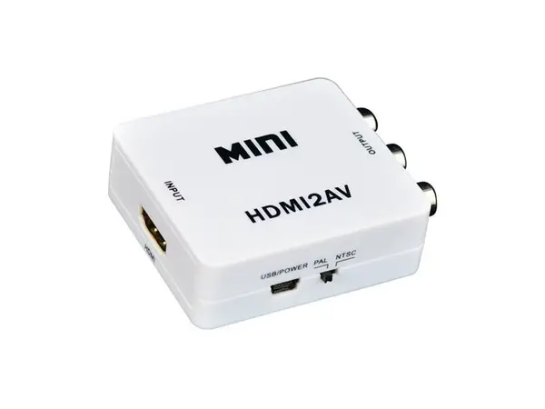 Konvertor HDMI2AV, HDMI / AV - analogové kompozitní video + audio