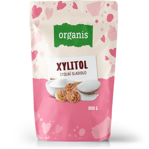 ORGANIS Xylitol cukr z břízy 1000 g