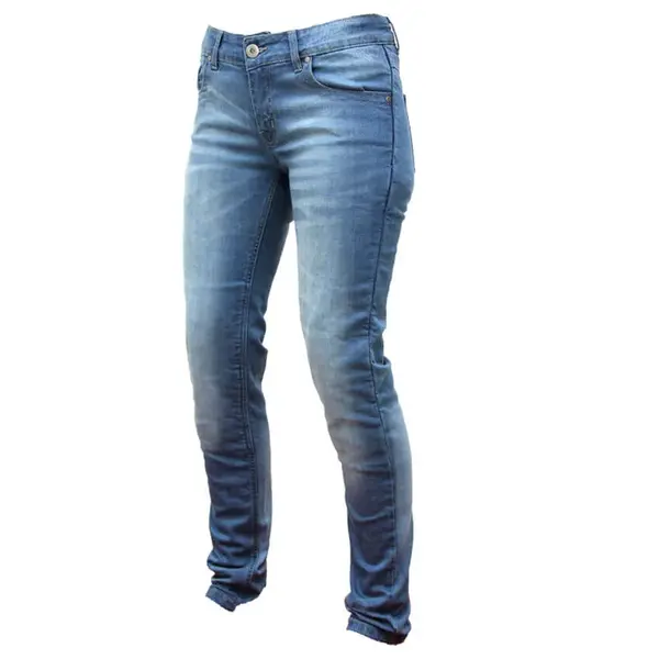 Dámské moto jeansy Spark Dafne modrá 3XL