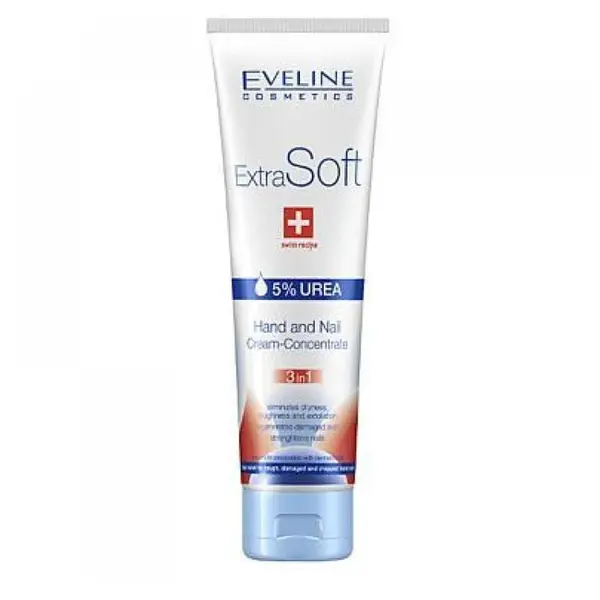 EVELINE Krém na ruce a nehty Extra Soft 3v1 100 ml