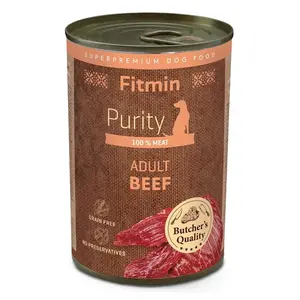 FITMIN Dog Purity konzerva hovězí pro psy 400 g