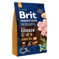 BRIT Premium by Nature Senior S+M granule pro psy, Hmotnost balení: 15 kg