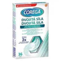 COREGA Dvojitá síla Čisticí tablety 36 kusů
