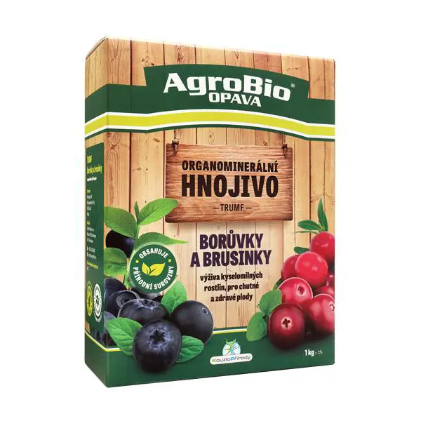 Hnojivo pro borůvky a brusinky AGROBIO Trumf 1kg