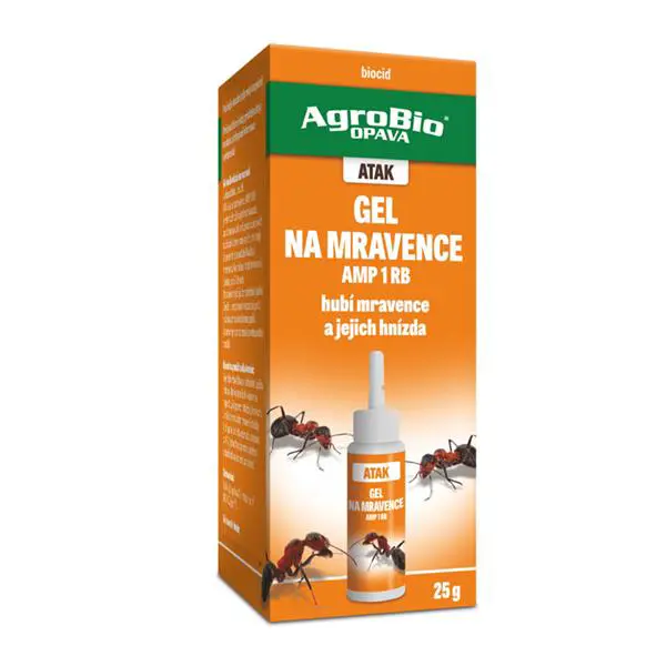 Přípravek proti mravencům AGROBIO Atak AMP 2 MG 25g