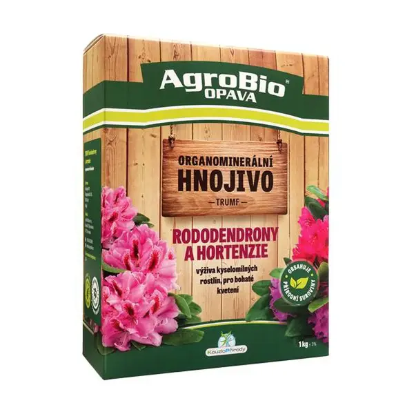 Hnojivo pro rododendrony a hortenzie AGROBIO Trumf 1kg
