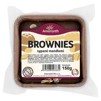 AMARANTH Bezlepkové brownies sypaný mandlemi 150 g