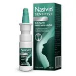 NASIVIN® Sensitive 0,5 mg/ml nosní sprej, roztok 10 ml
