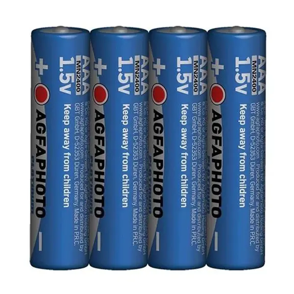 Baterie AAA (LR03) alkalická AGFAPHOTO Power 4ks / shrink