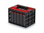 Organizér přenosný 5 přihrádek KISTENBERG TAGER CASE 415x290x290mm
