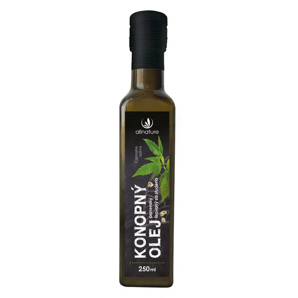 ALLNATURE Konopný olej 250 ml