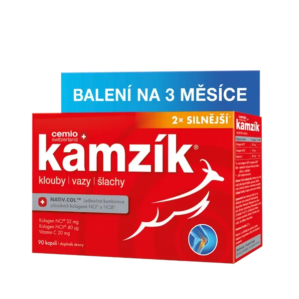 Cemio Kamzík® silnější, 90 kapslí