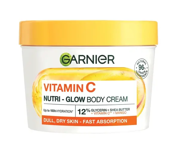 Garnier Vitamin C Nutri-Glow tělový krém 380 ml