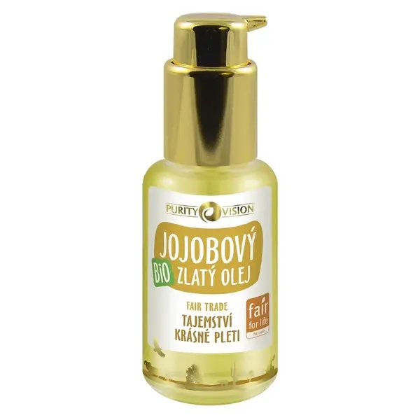 PURITY VISION Zlatý jojobový olej Bio - Fair Trade 45 ml