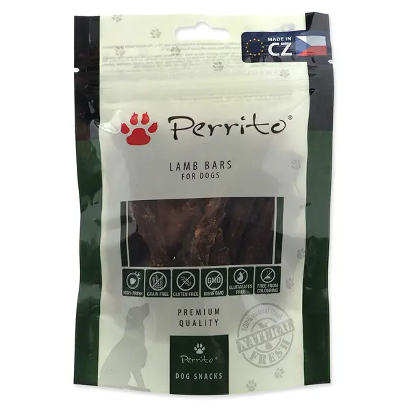 PERRITO Lamb bars pochoutka pro psy 100 g