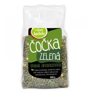 GREEN APOTHEKE Čočka zelená tmavá 500 g