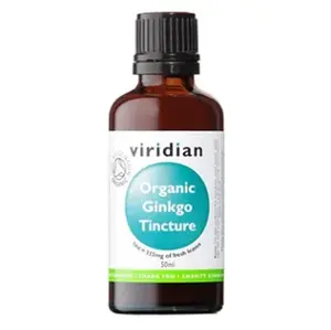 VIRIDIAN Nutrition organic ginkgo biloba tincture 50 ml