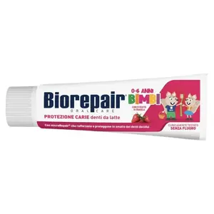 BIOREPAIR Kids Jahoda 0-6 Zubní pasta 50 ml