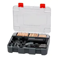 Sada pro stolaře na vrtaní otvorů pro kolíkové spoje STREND PRO 2173616 83ks