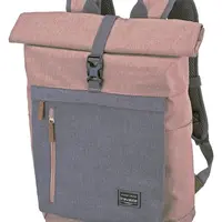 Roll-top batoh Travelite Basics Roll-up Backpack Rose