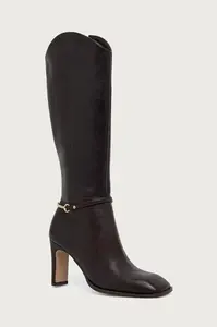 Steve Madden  kozačky nad kolena dámské kožené Shield