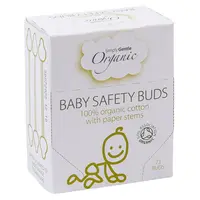 SIMPLY GENTLE Organické dětské vatové tyčinky 72 kusů