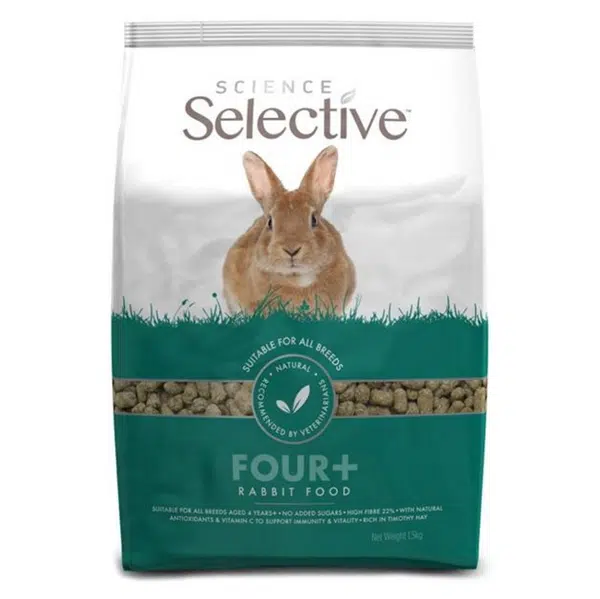 SUPREME Selective rabbit senior krmivo pro králíky, Hmotnost balení: 3 kg