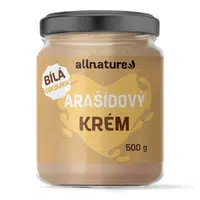 ALLNATURE Arašídový krém s bílou čokoládou 500 g