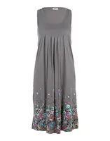 BEACH TIME Plážové šaty  svetlomodrá / žltá / sivá / tmavosivá / ružová / biela