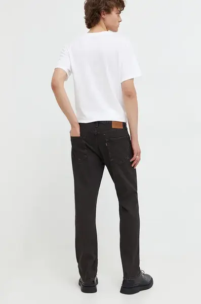 Džíny Levi's 502™ TAPER pánské, hnědá barva, 29507