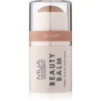 MUA Makeup Academy Beauty Balm konturovací tyčinka s bronzerem odstín Sculpt 4 g