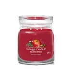 YANKEE CANDLE Signature Vonná svíčka střední 2 knoty Red Apple Wreath 368 g