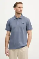 Polo tričko Calvin Klein Jeans modrá barva, J30J327040
