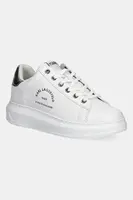 Kožené tenisky Karl Lagerfeld KAPRI bílá barva, KL62538K