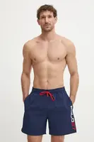 Plavkové šortky Polo Ralph Lauren tmavomodrá barva, 710958076