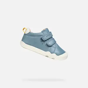 Modré chlapecké barefoot tenisky Geox Steppieup