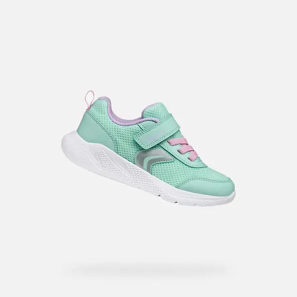 Turquoise dívčí tenisky Geox Sprintye