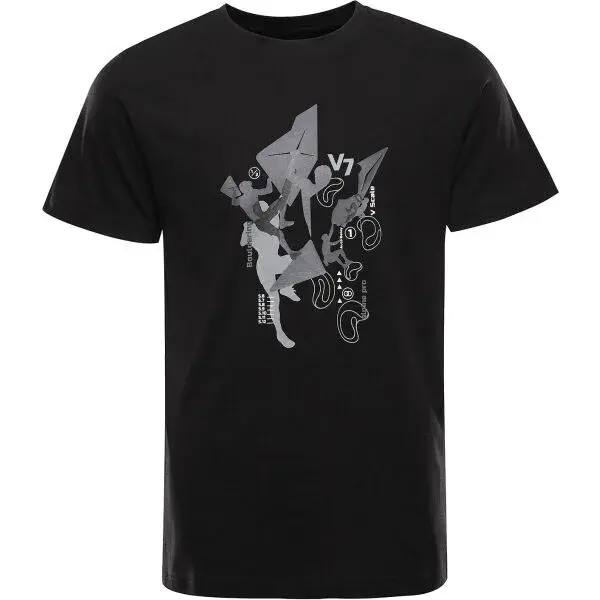 ALPINE PRO NESAD Pánské triko, černá, velikost