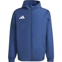 adidas ENTRADA 26 ALL WEATHER JACKET Pánska futbalová bunda, tmavo modrá, veľkosť