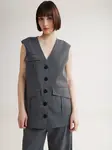 4TAILORS Vesta 'Carlo'  sivá