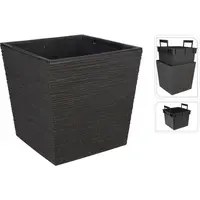 KVĚTINÁČ NA KVĚTINY textil, 23.5/24/24 cm