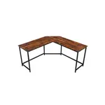 Boxxx ROHOVÝ PSACÍ STŮL, hnědá, černá, 149/149/75 cm