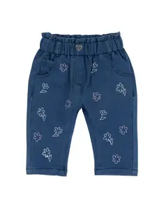 Chicco Nohavice  modrá denim / biela