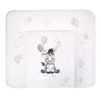 NEW BABY ZEBRA Prebaľovacia mäkká podložka, biela, veľkosť