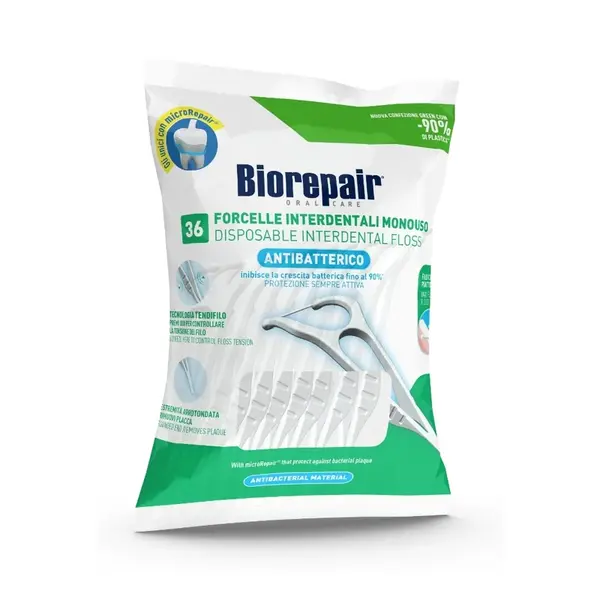 BioRepair Držátko se zubní nití 36 ks