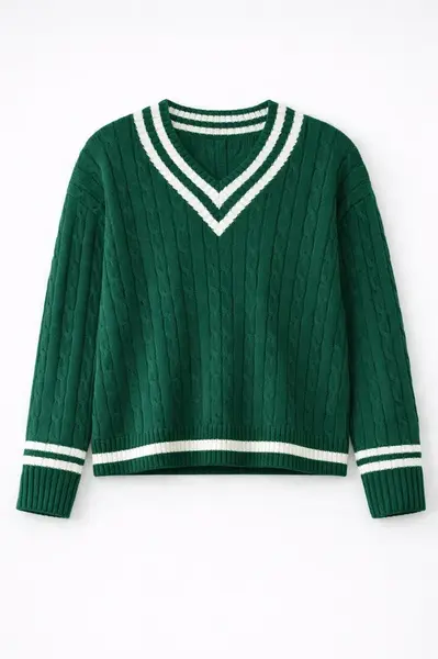 Dámsky sveter GAP s výstrihom do V