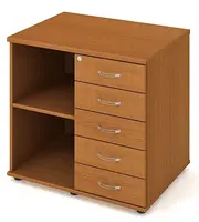 HOBIS Skříň kon stol pravá napříč 80cm - SPKZ 80 60 P N