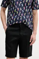 Lněné kraťasy United Colors of Benetton