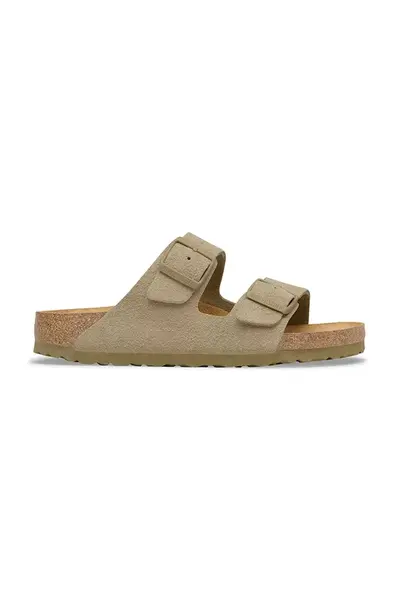 Semišové pantofle Birkenstock Arizona