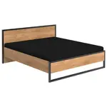 MID.YOU POSTEL, 160/200 cm, barvy grafitu, barvy dubu